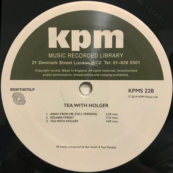 Smith & Mudd - Tea With Holger (LP) Be With Records,KPM Music Vinyl 4251648414094
