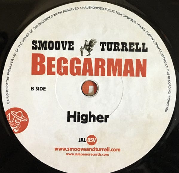 Smoove & Turrell* - Beggarman (7") Jalapeno Records Vinyl 5050580530201