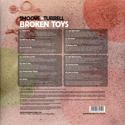 Smoove + Turrell - Broken Toys (2xLP) Jalapeno Records Vinyl 5050580612501