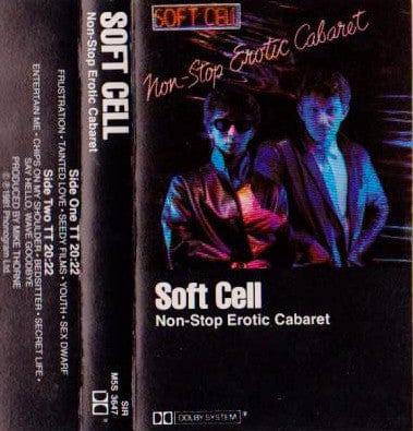 Soft Cell - Non-Stop Erotic Cabaret (Cassette) Some Bizzare, Sire Cassette