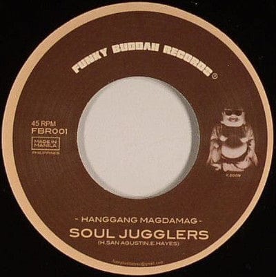 Solid Band Soul Jugglers – Funky Beat / Hanggang Magdamag (7", Funky Buddah Records, 2009) Back Cover