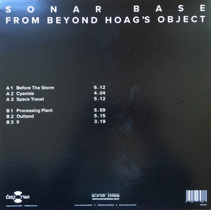 Sonar Base - From Beyond Hoag's Object (12") Deeptrax Records Vinyl 326753239788
