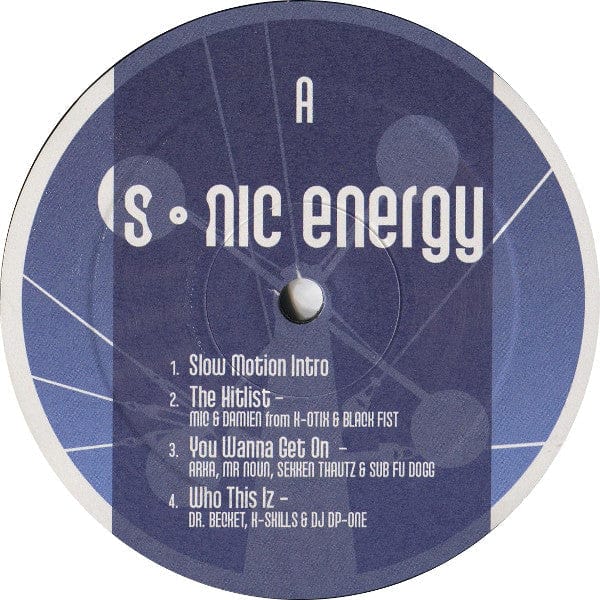 Sonic Energy - The Slow Motion EP - Part One - The Sensides (12", EP) Sonic Energy Music