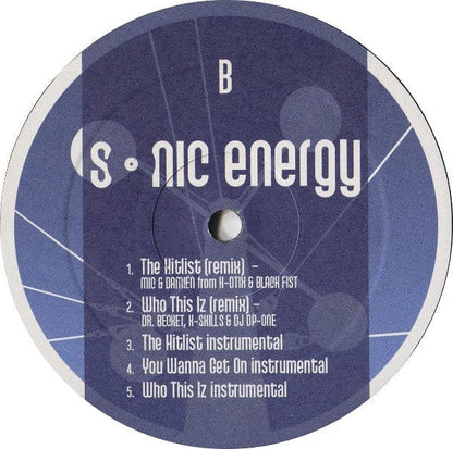 Sonic Energy - The Slow Motion EP - Part One - The Sensides (12", EP) Sonic Energy Music