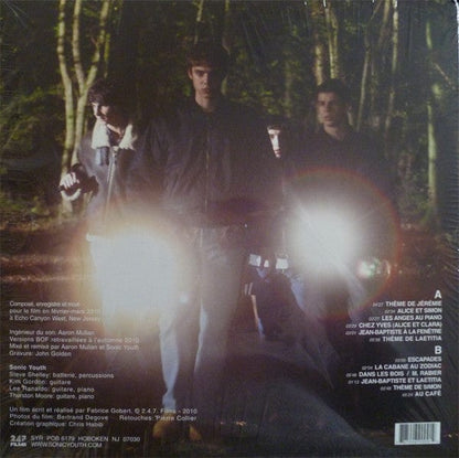 Sonic Youth – Simon Werner A Disparu (Original Enregistrement Sonore) (LP, Sonic Youth Records, 2011) Back Cover