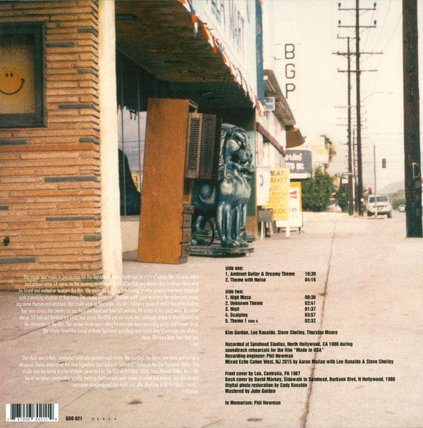 Sonic Youth - Spinhead Sessions (1986) (LP) Goofin' Records Vinyl 787996802114