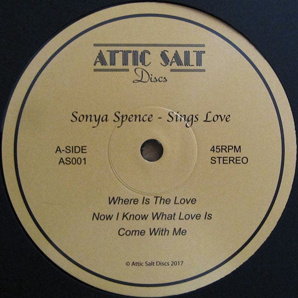 Sonya Spence - Sings Love (2xLP, Album, Ltd, RE, RM, 180) on Attic Salt Discs at Further Records