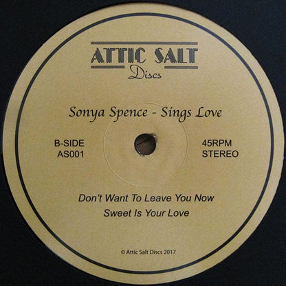 Sonya Spence - Sings Love (2xLP, Album, Ltd, RE, RM, 180) on Attic Salt Discs at Further Records