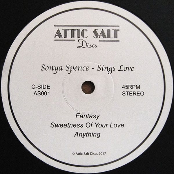 Sonya Spence - Sings Love (2xLP, Album, Ltd, RE, RM, 180) on Attic Salt Discs at Further Records