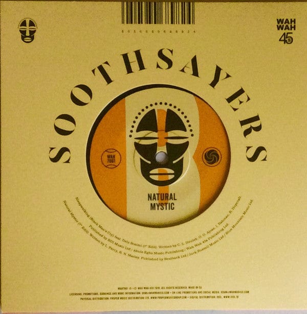 Soothsayers - Sleepwalking (Black Man's Cry) / Natural Mystic (7") Wah Wah 45s Vinyl 5050580689824