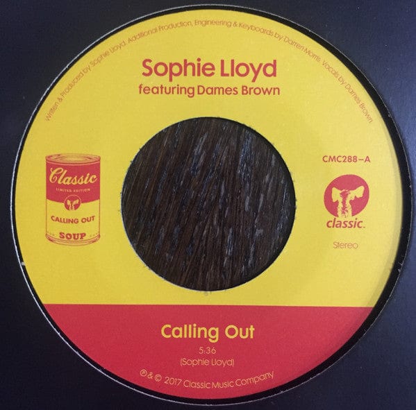 Sophie Lloyd Featuring Dames Brown - Calling Out (7") Classic