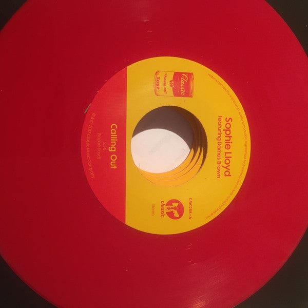 Sophie Lloyd Featuring Dames Brown - Calling Out (7", RP, Red) Classic