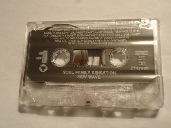 Soul Family Sensation - New Wave (Cassette) Epic,Epic Cassette 07464479864