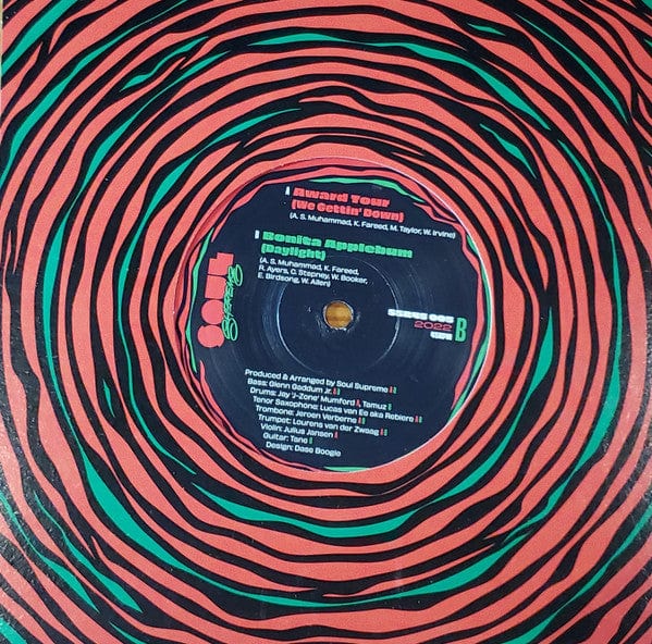 Soul Supreme – Award Tour (We Gettin' Down) / Bonita Applebum (Daylight) (7", Soul Supreme Records, 2022) Image 4