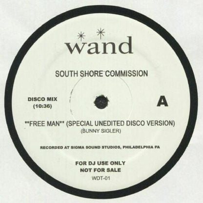 South Shore Commission, B.T. Express - Free Man / Peace Pipe (Unreleased Remixes) (12") Wand,Roadshow Vinyl