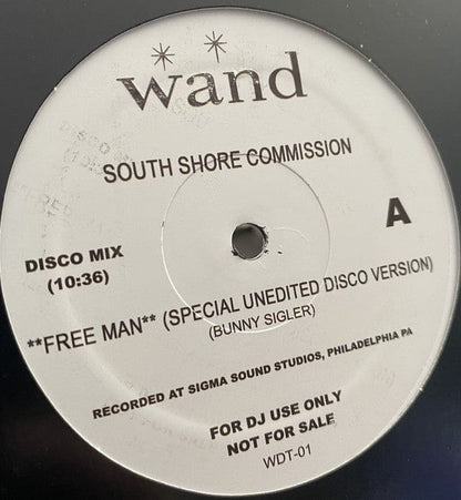 South Shore Commission, B.T. Express - Free Man / Peace Pipe (Unreleased Remixes) (12") Wand,Roadshow Vinyl