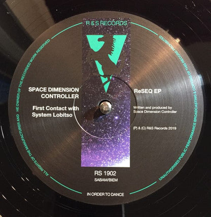 Space Dimension Controller - ReSEQ EP (12", EP) R & S Records