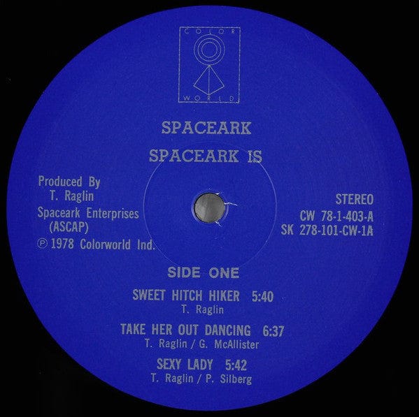 Spaceark - Spaceark Is (LP, Album, RE, RM, S/Edition) Mr Bongo, Color World
