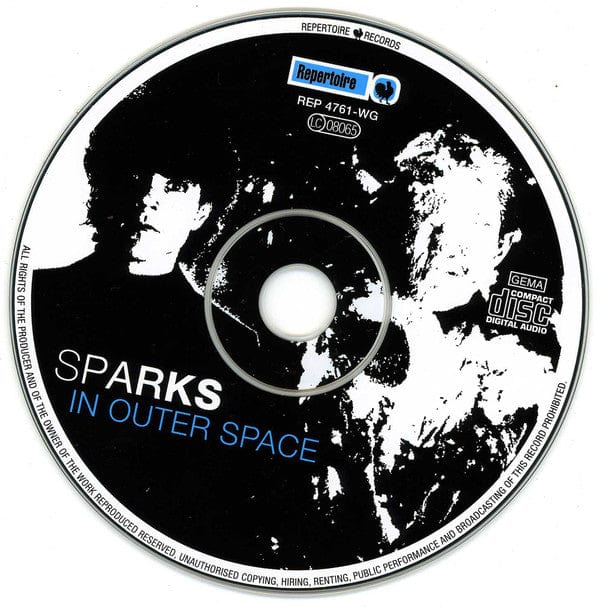 Sparks - In Outer Space (CD) Repertoire Records CD 4009910476123