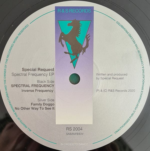 Special Request (4) - Spectral Frequency EP (12") R & S Records Vinyl