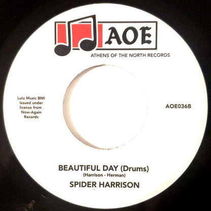 Spider Harrison - Beautiful Day (7", Single) Athens Of The North, AOE