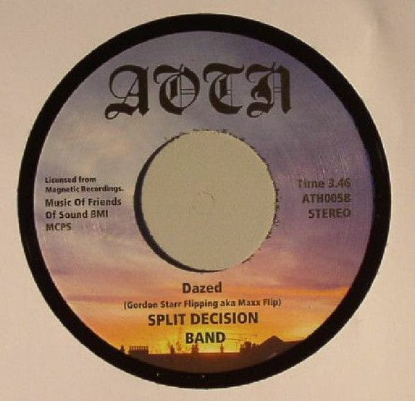 Split Decision Band - Watchin' Out / Dazed (7") Athens Of The North Vinyl