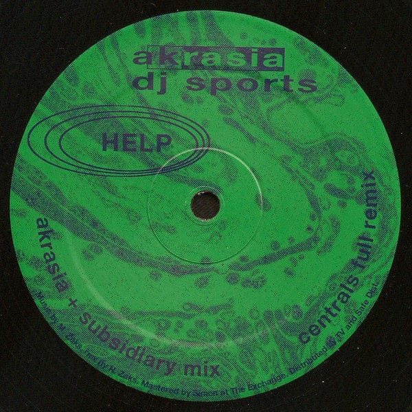 Sports (9) - Akrasia (12") Help Recordings
