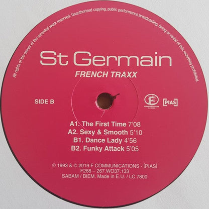 St Germain - French Traxx EP (12", EP, Ltd, RE, RM) F Communications, [pias]