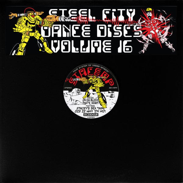 StacEmp - Steel City Dance Discs Volume 16 (12") Steel City Dance Discs Vinyl