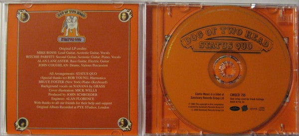 Status Quo - Dog Of Two Head (CD) Castle Music CD 5050159175529