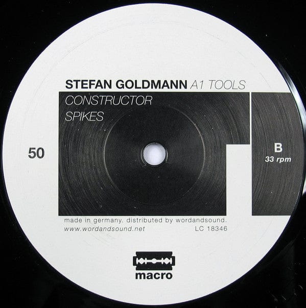 Stefan Goldmann - A1 Tools (12") Macro Vinyl