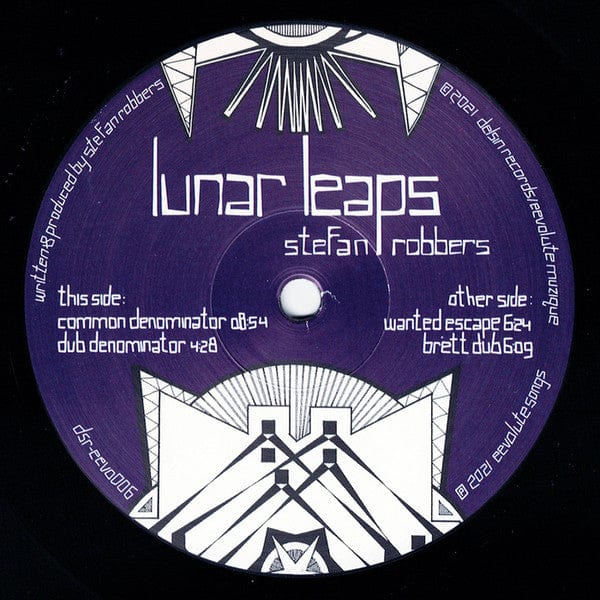 Stefan Robbers - Lunar Leaps  (12") Delsin,Eevo Lute Muzique Vinyl