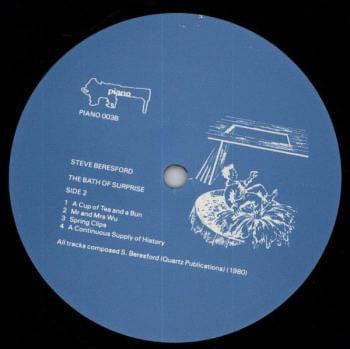 Steve Beresford - The Bath Of Surprise (LP) Piano Vinyl