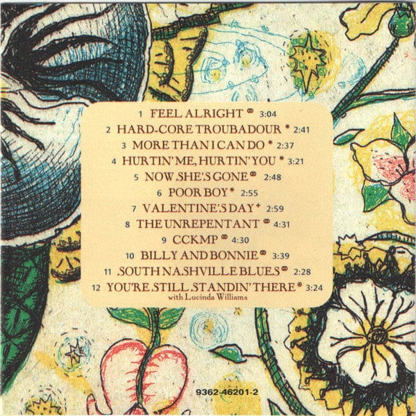 Steve Earle – I Feel Alright (CD, Warner Bros. Records, 1996) Image 5