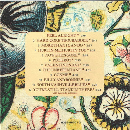 Steve Earle – I Feel Alright (CD, Warner Bros. Records, 1996) Image 5