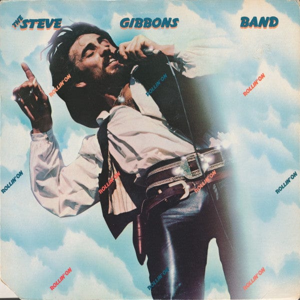 Steve Gibbons Band - Rollin' On (LP) MCA Records, Goldhawke Vinyl