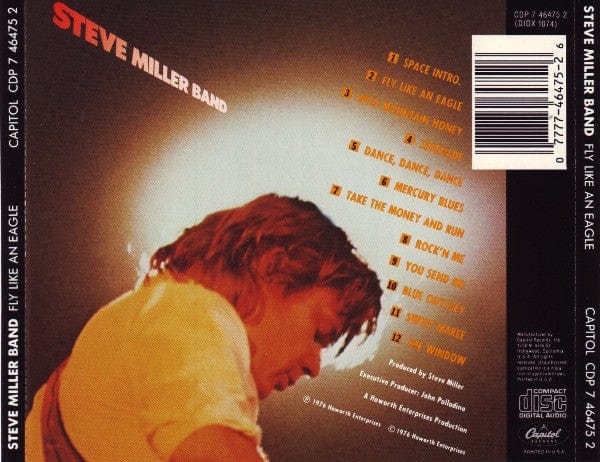 Steve Miller Band - Fly Like An Eagle (CD) Capitol Records CD 077774649526