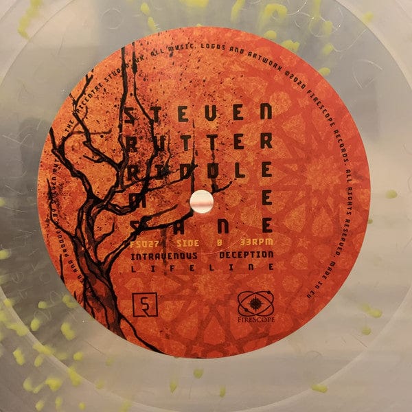 Steven Rutter* - Riddle Me Sane  (2xLP) FireScope Vinyl