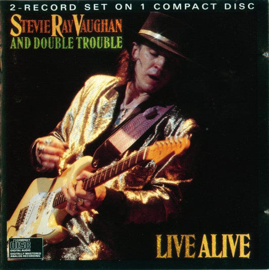 Stevie Ray Vaughan And Double Trouble* - Live Alive (CD) Epic CD 07464405112