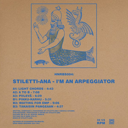 Stiletti-Ana - I'm An Arpeggiator (LP) Höga Nord Rekords Vinyl
