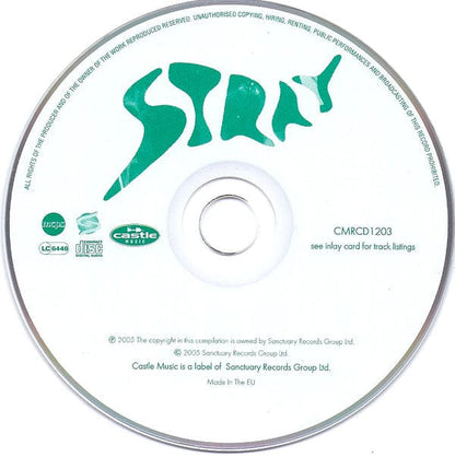 Stray (6) - Stray (CD) Castle Music CD 5050749412034