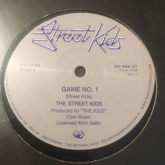 Street Kids (2) - Game No. 1 (12") Rush Hour (4) Vinyl