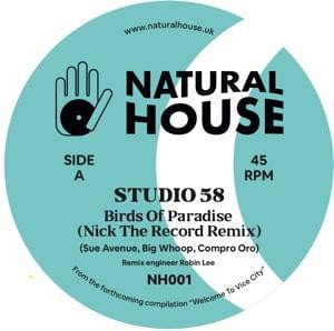 Sue Avenue's Studio 58 / Mandjou Kone - NIck The Record Remixes (12") Natural House