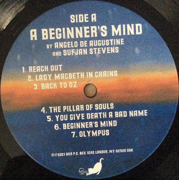 Sufjan Stevens & Angelo De Augustine - A Beginner's Mind (LP) Asthmatic Kitty Records Vinyl 729920164981