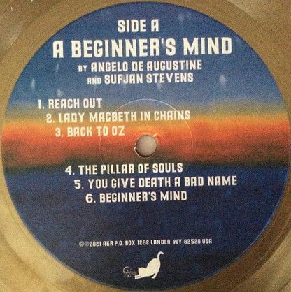 Sufjan Stevens & Angelo De Augustine - A Beginner's Mind (LP) Asthmatic Kitty Records Vinyl 729920165209