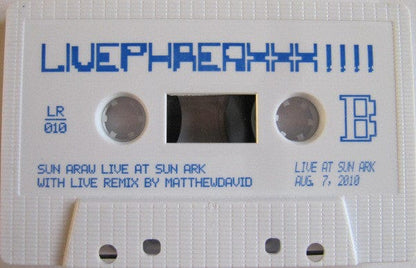 Sun Araw Matthewdavid – Livephreaxxx!!!! (Cassette, Leaving Records, 2010) Image 4