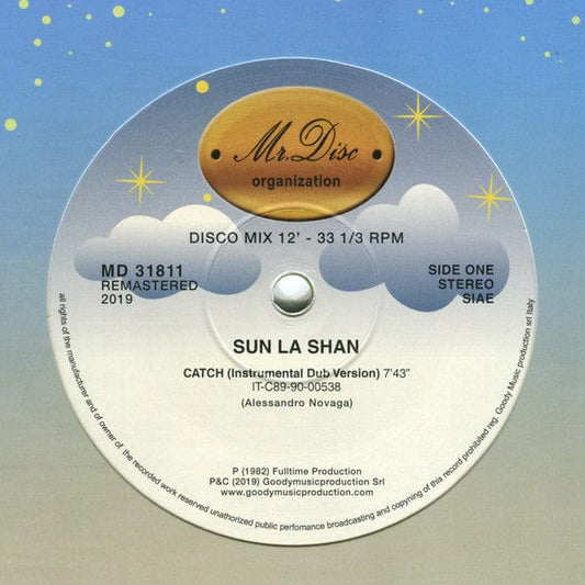 Sun La Shan* - Catch (12") Mr. Disc Organization Vinyl