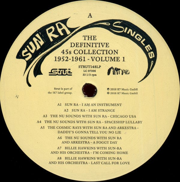 Sun Ra - Singles Volume 1: The Definitive 45s Collection 1952-1961 (3xLP) Strut,Art Yard Vinyl 730003314810