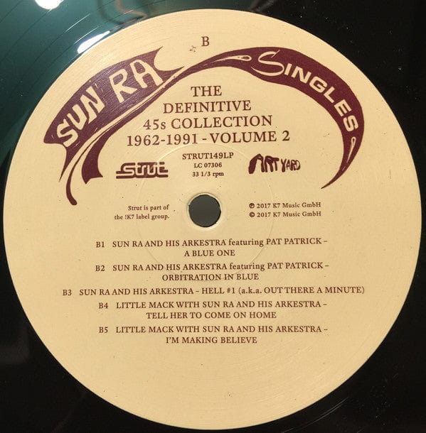 Sun Ra - Singles Volume 2 (The Definitive 45s Collection 1962-1991) (3xLP) Strut,Art Yard Vinyl 730003314919