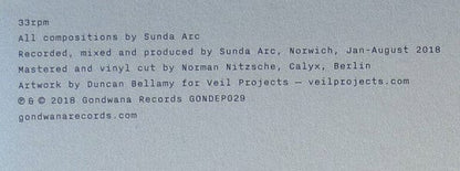 Sunda Arc – Flicker (12", Gondwana Records, 2018) Image 3